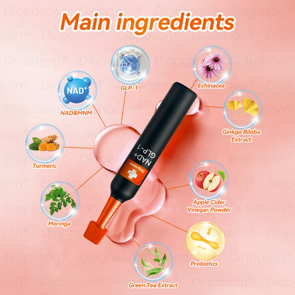 𝐷𝑖𝑎𝑝𝑎𝑠𝑜𝑛®🙇🏿‍♀️ 𝑁𝐴𝐷+ 𝐺𝐿𝑃-1 𝑆𝑙𝑖𝑚𝑚𝑖𝑛𝑔 𝐷𝑟𝑜𝑝𝑠 - 𝑆𝑢𝑖𝑡𝑎𝑏𝑙𝑒 𝑓𝑜𝑟 𝑜𝑏𝑒𝑠𝑖𝑡𝑦, 𝑑𝑖𝑎𝑏𝑒𝑡𝑒𝑠, 𝑐𝑎𝑟𝑑𝑖𝑜𝑣𝑎𝑠𝑐𝑢𝑙𝑎𝑟 𝑑𝑖𝑠𝑒𝑎𝑠𝑒𝑠