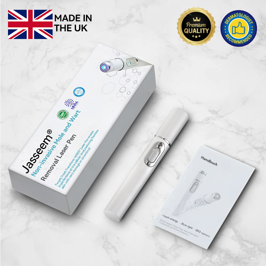 [Visible results in just 7 days]💧𝐉𝐚𝐬𝐬𝐞𝐞𝐦® Non-invasive Mole and Wart Removal Laser Pen (Quick and painless removal of warts, moles, age spots and skin tags - without any side effects)🫐